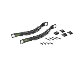 Quadratec Interior Pull Straps in Black Jeep Wrangler YJ 1987-1995